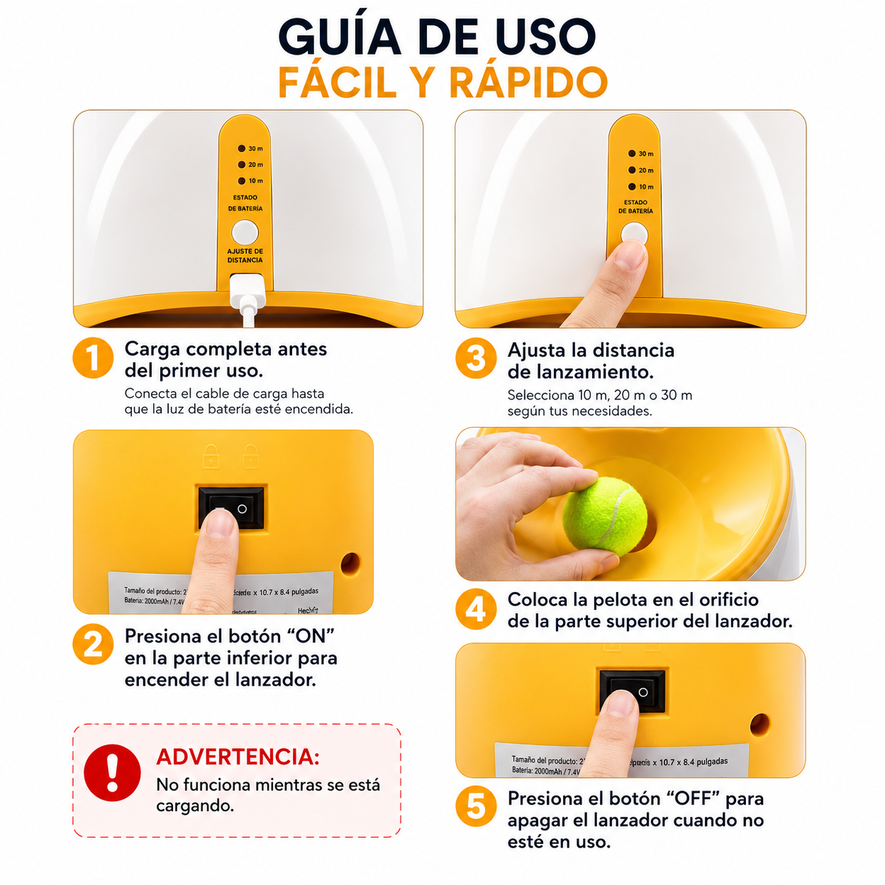 Lanzador Automático de Pelotas