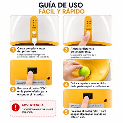 Lanzador Automático de Pelotas